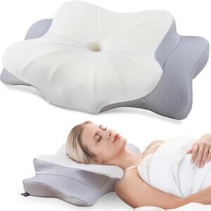 DONAMA Ergonomic Cervical Pillow – Memory Foam Neck Support